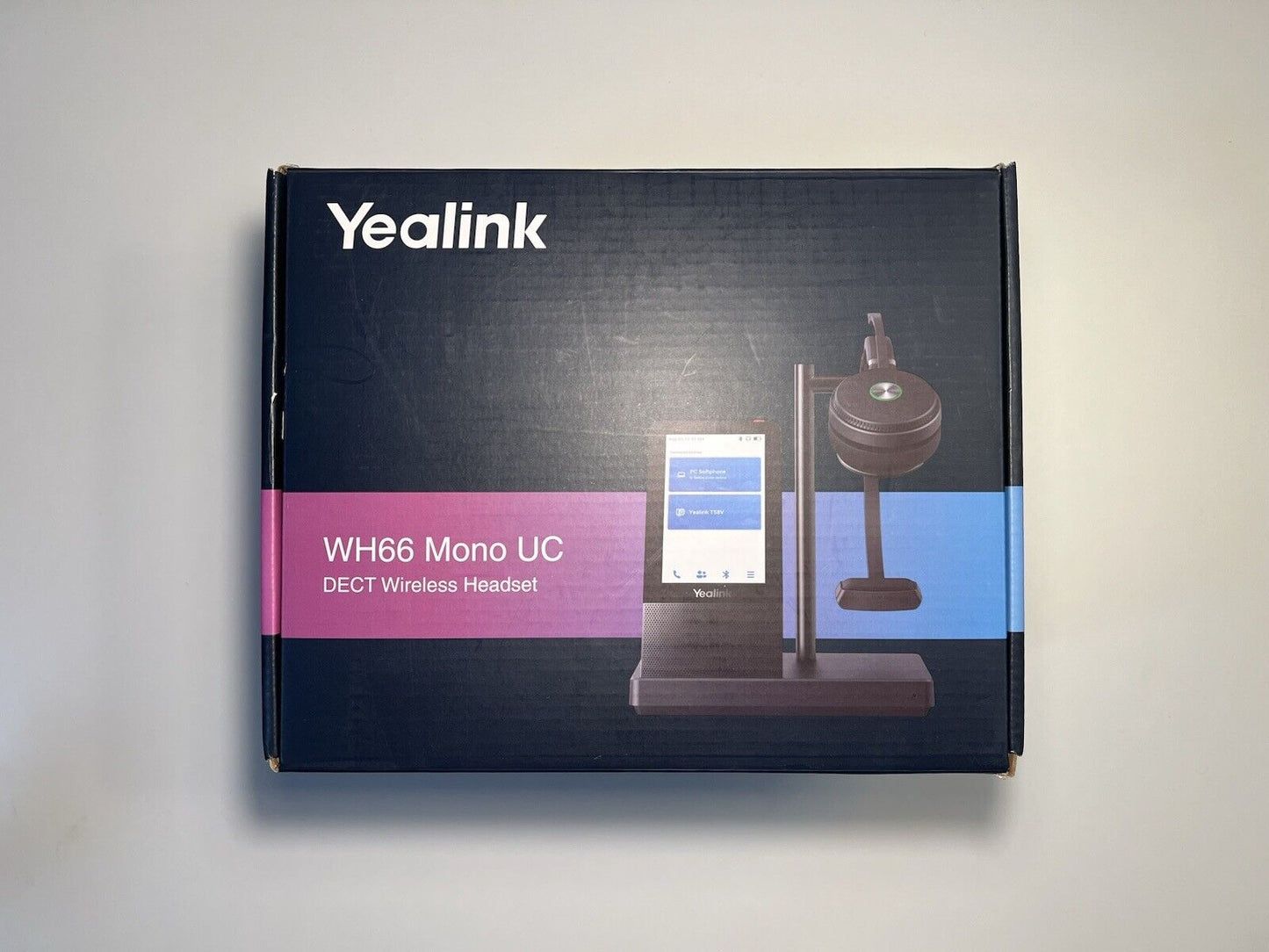 Yealink DECT-Headset WH66 Mono UC, Schwarz, Bluetooth, Überkopf