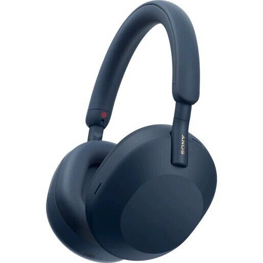 SONY WH-1000XM5 Over-Ear-Kopfhörer kabellos 16 Ohm Bluetooth blau