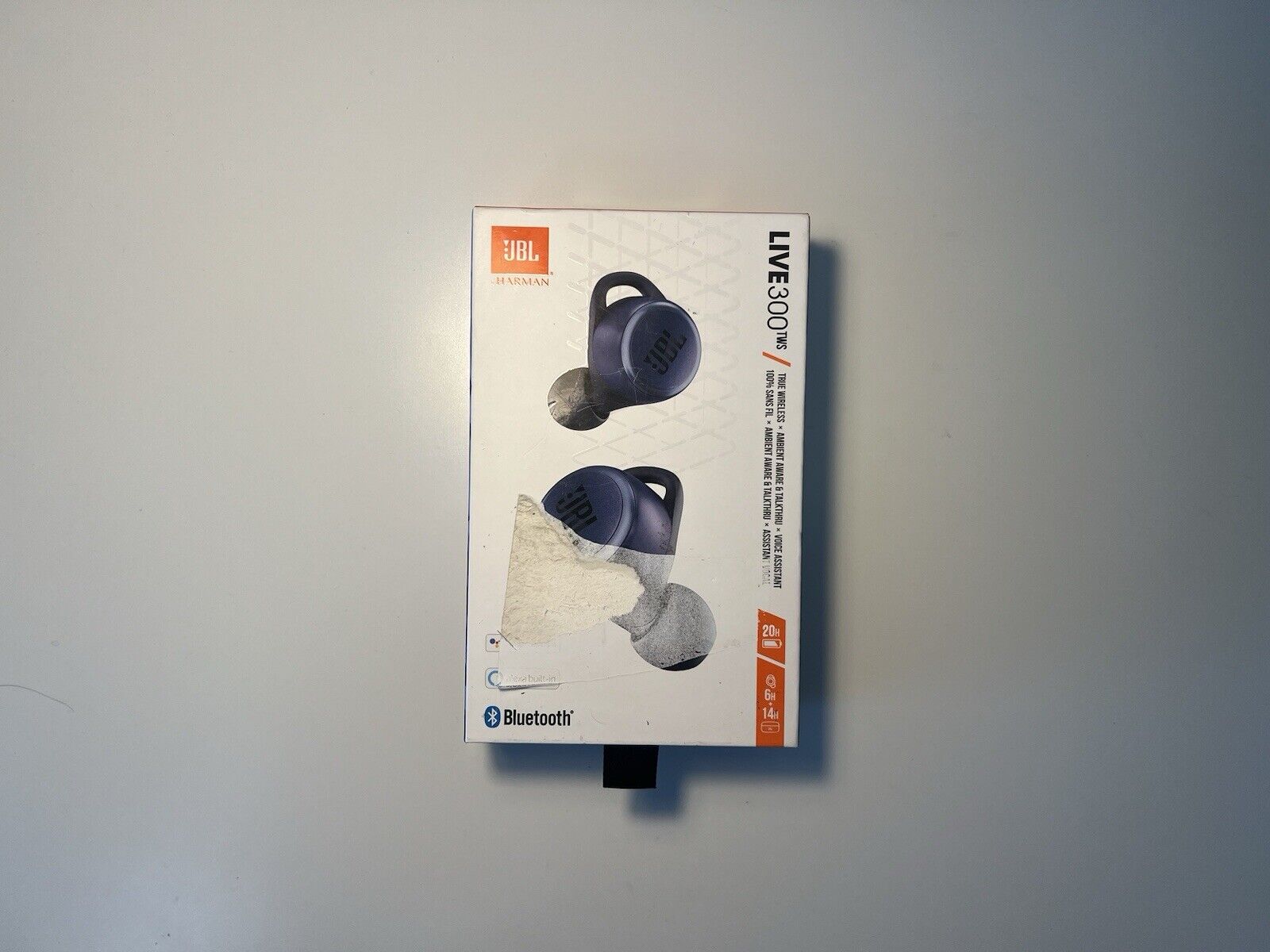 JBL Live 300TWS - NUR LADECASE - Bluetooth-Kopfhörer - Blau