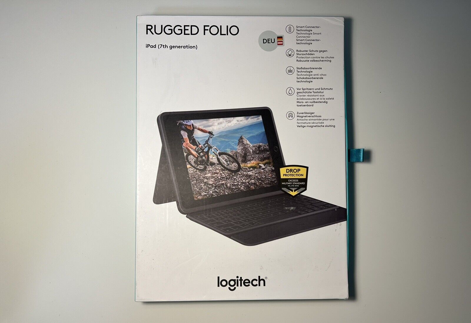 Logitech Rugged Folio Tastatur und Case (7., 8., 9. Generation) - Tasten Defekt