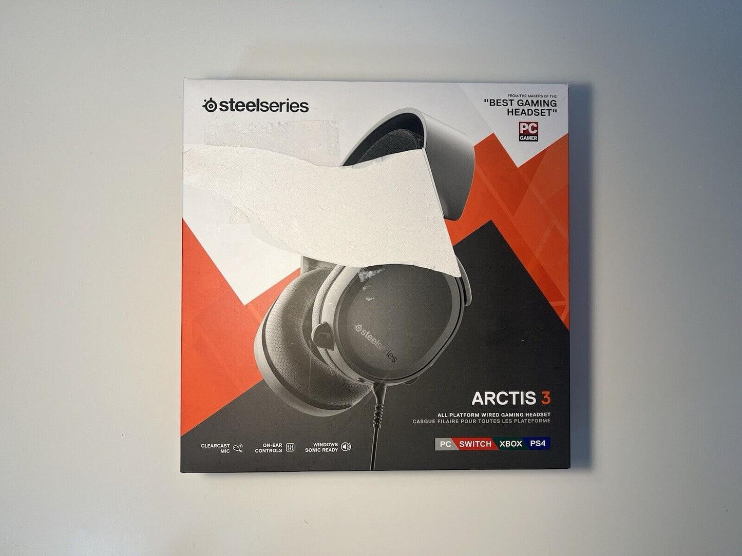 SteelSeries Arctis 3 Gaming-Headset - Schwarz