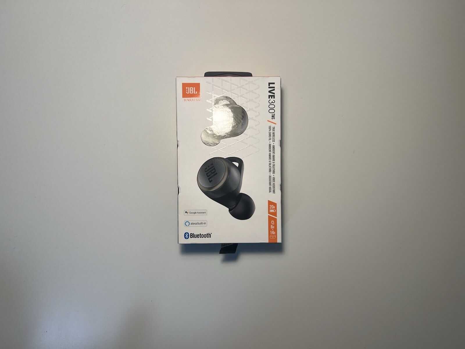 JBL Live 300TWS - NUR LADECASE - Bluetooth-Kopfhörer - Schwarz