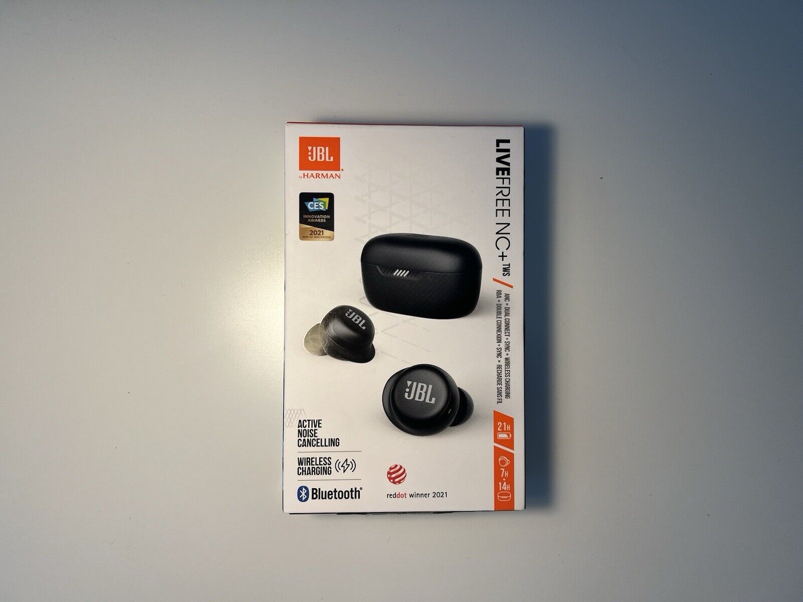 JBL Live Free NC+ TWS Bluetooth In-Ear-Kopfhörer - Schwarz