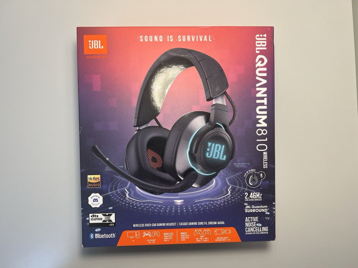 JBL Quantum 810 Wireless Gaming Headset