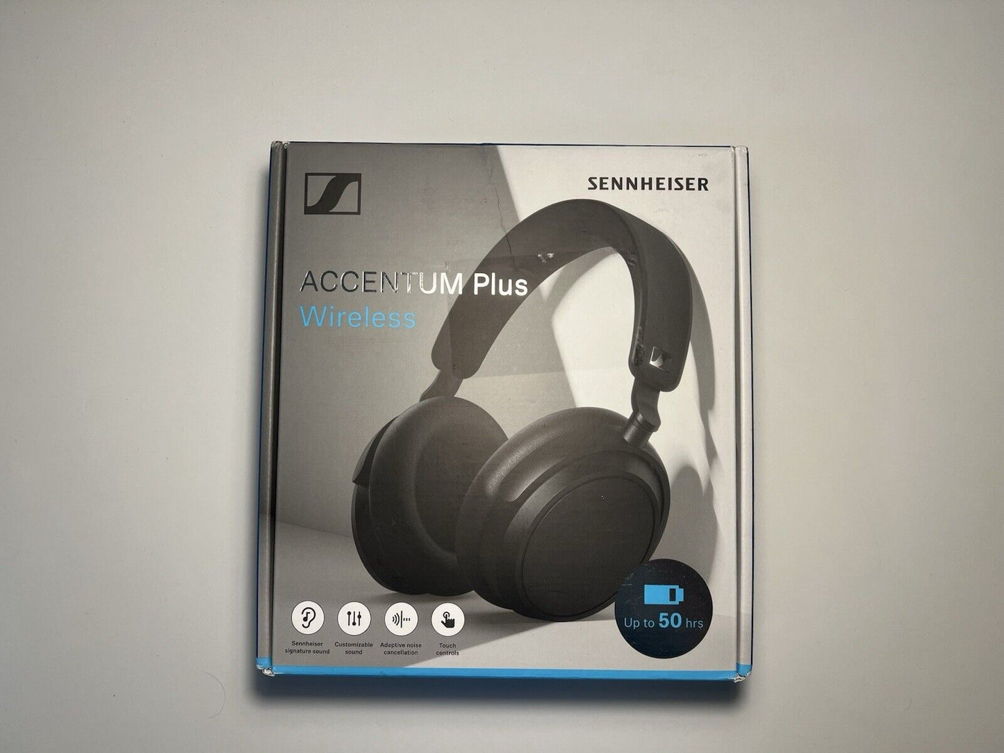 Sennheiser ACCENTUM Plus Wireless Bluetooth Kopfhörer Schwarz