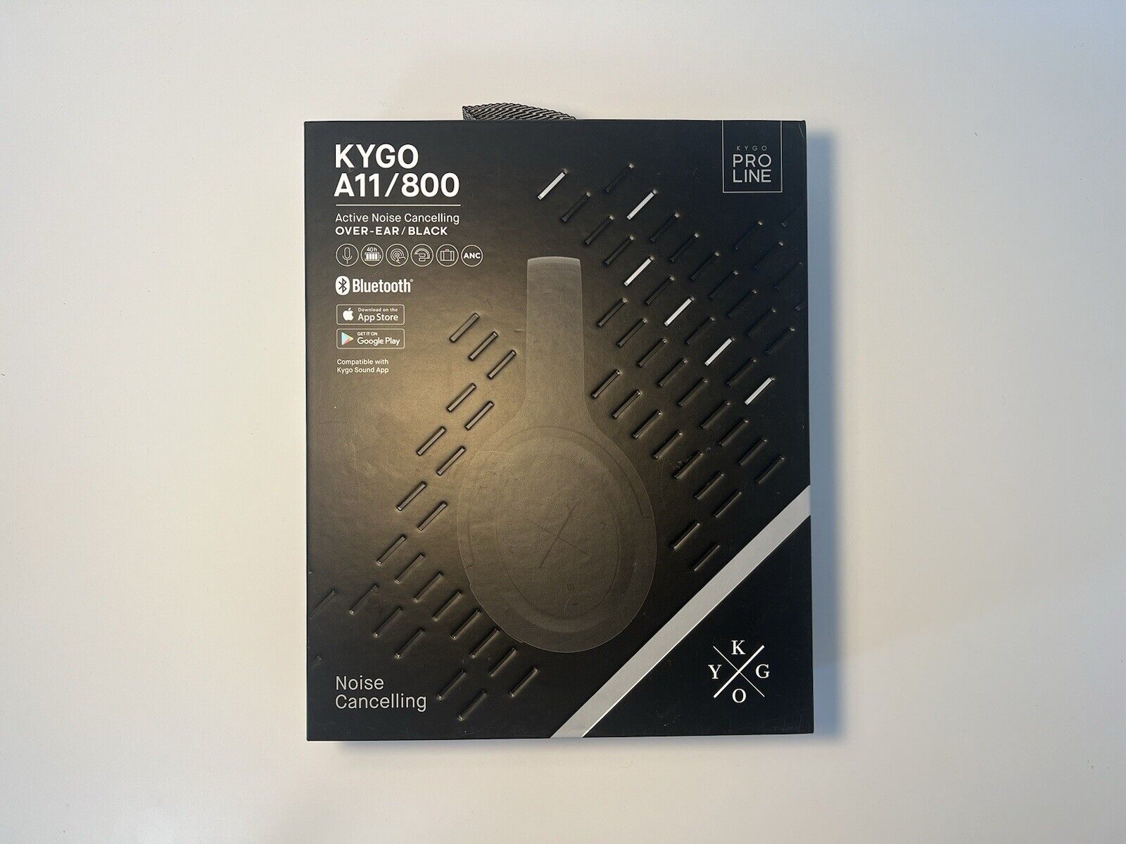 Kygo A11/800 Bluetooth-Kopfhörer - Schwarz (69096-90)