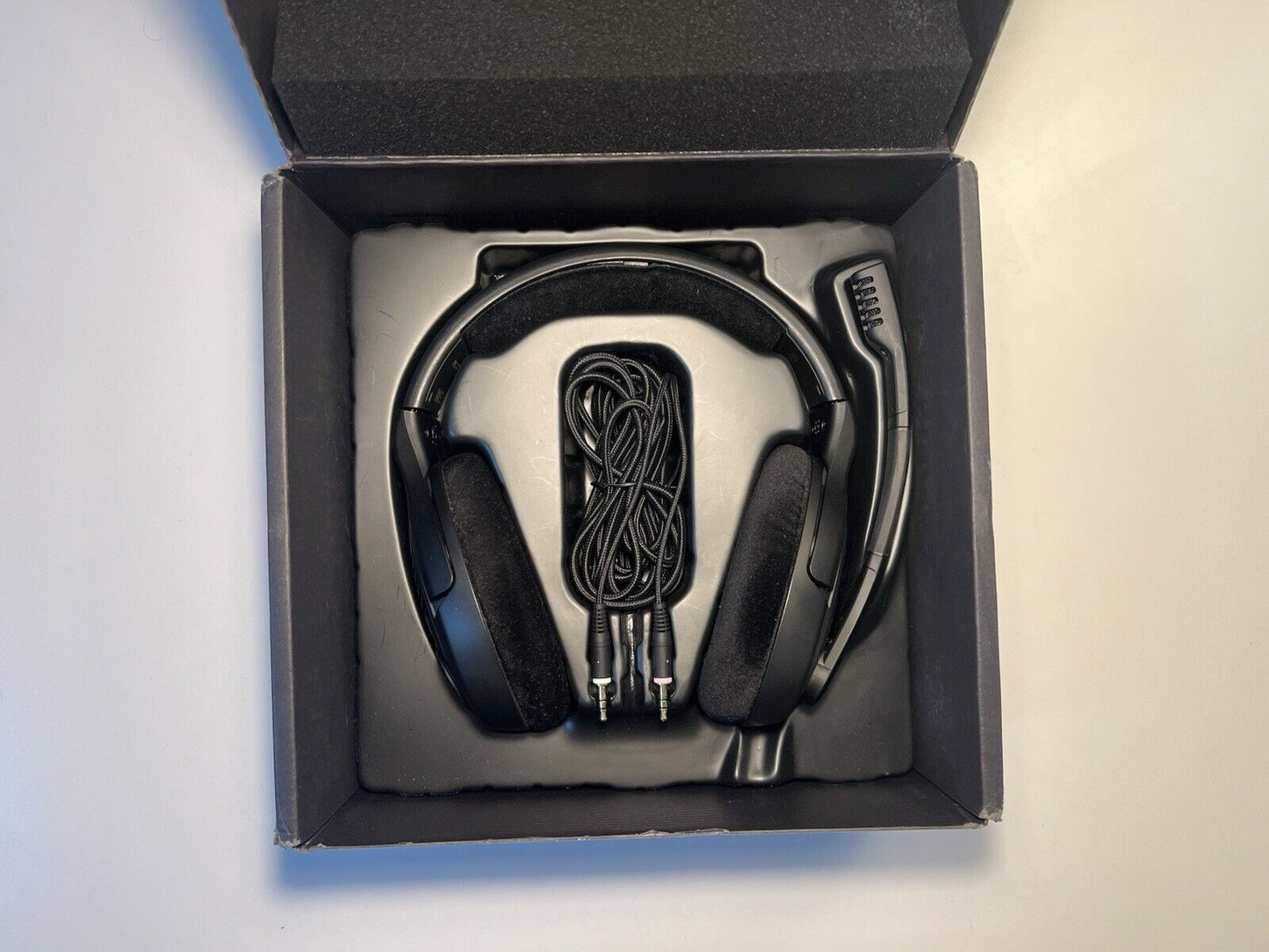 DROP Massdrop Sennheiser Gaming Headset PC 37X Kopfhörer Schwarz