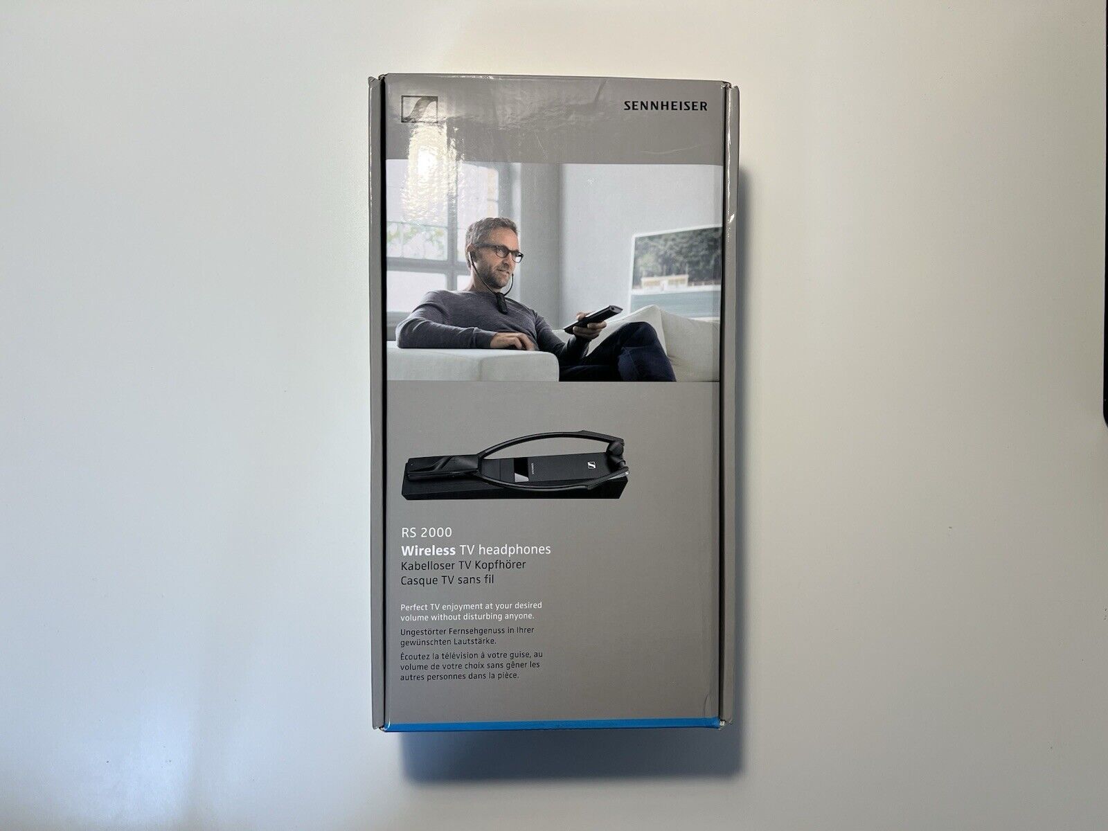 Sennheiser RS 2000 Kabelloser TV-Kopfhörer - Schwarz (506822) Wireless