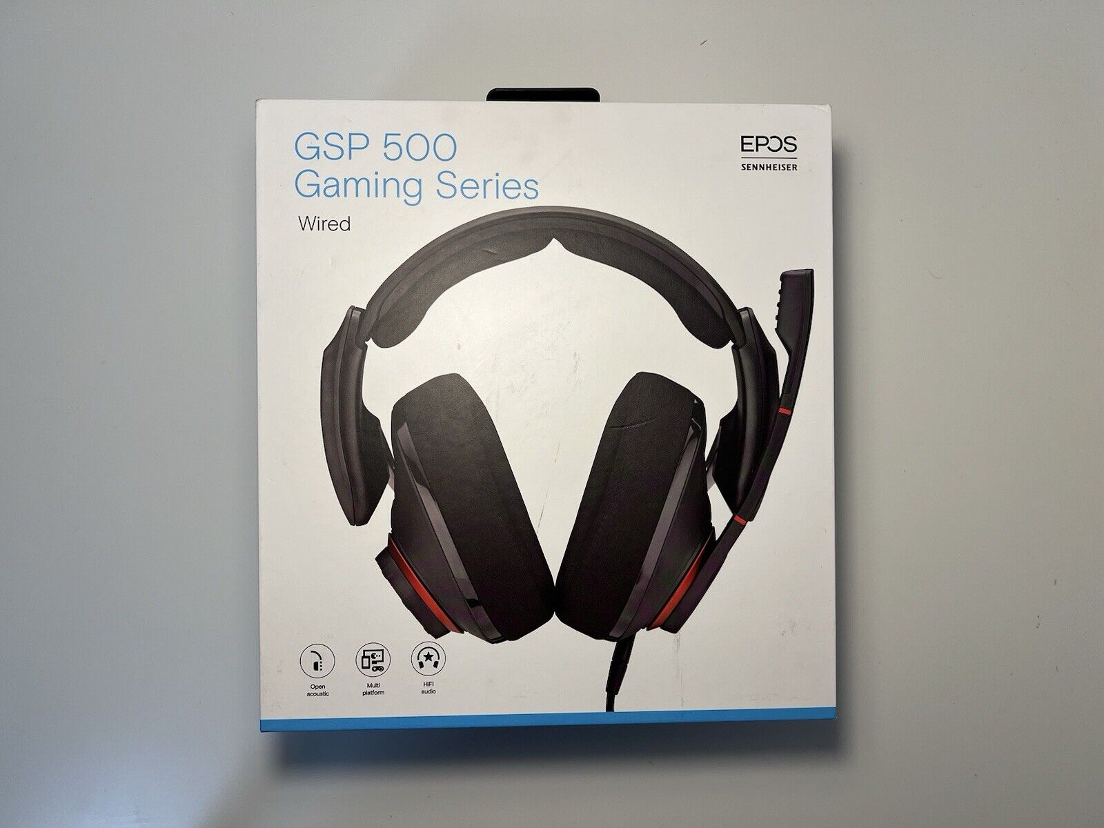 EPOS Sennheiser GSP 500 Gaming-Headset Kopfhörer kabelgebunden 3,5mm schwarz