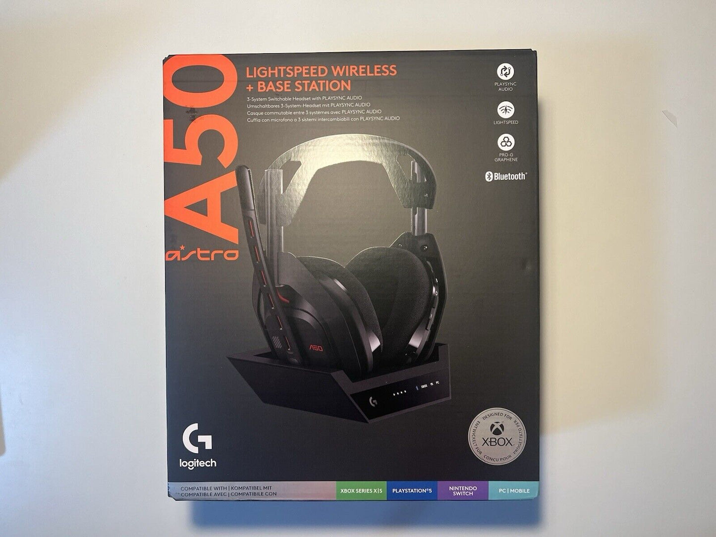 Logitech G Astro A50 LIGHTSPEED kabellose Gaming-Headset + Basisstation (Gen 5)