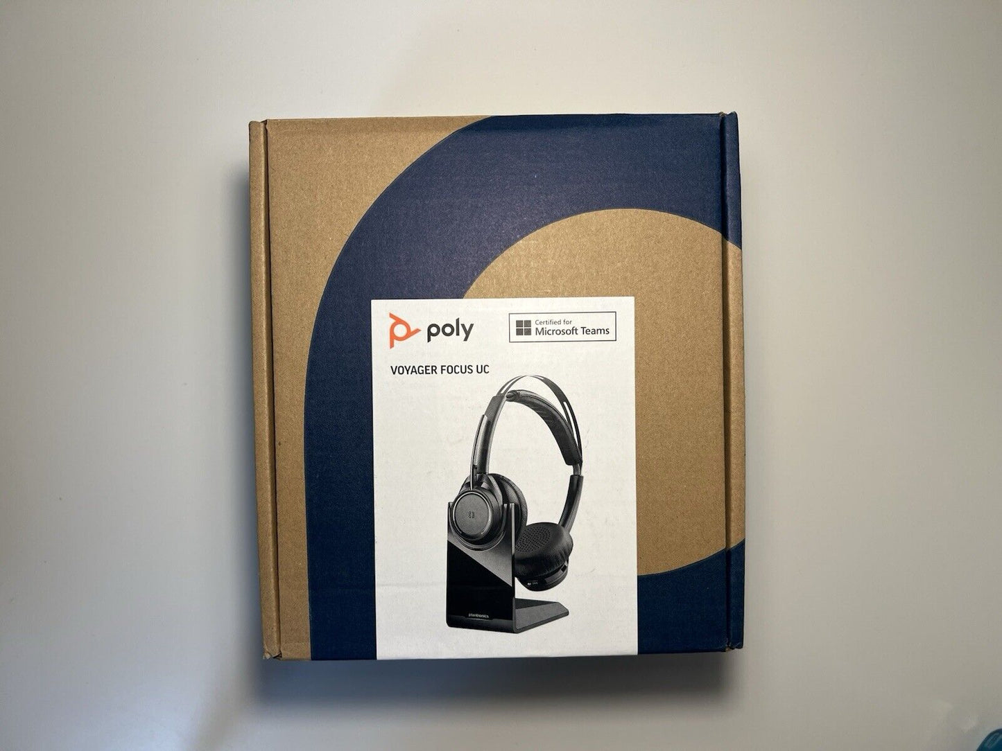 Poly Bluetooth Headset Voyager Focus UC B825M Ladeständer USB Dong Plantronics