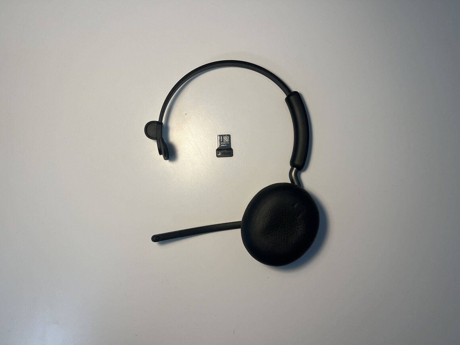 Jabra Evolve2 65 kabelloser Mono Kopfhörer (UC, USB-A) - Schwarz