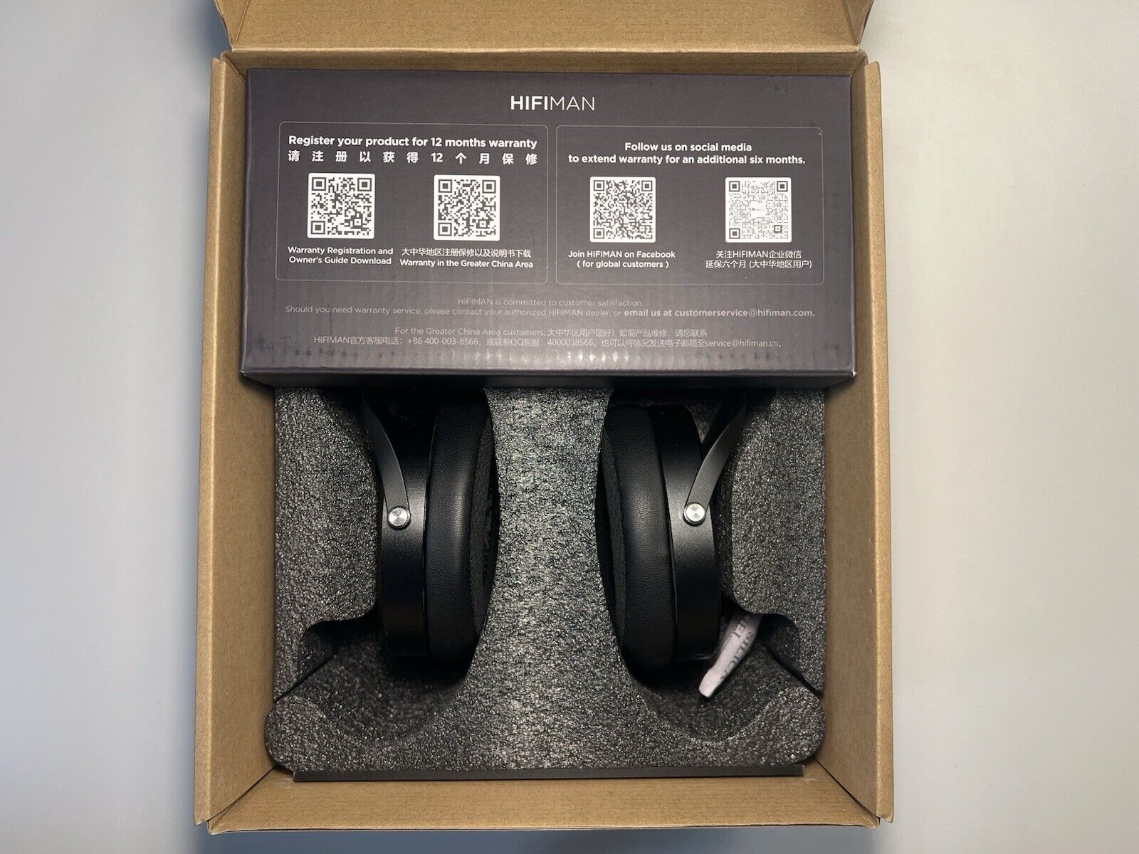 HiFiMAN Sundara Magnetostatische Over-Ear-Kopfhörer - Schwarz