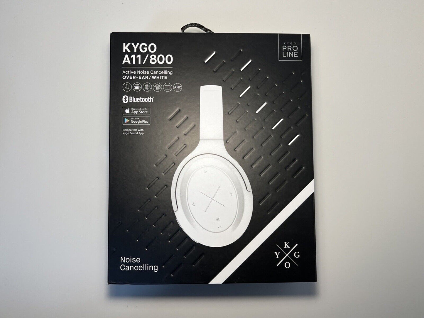 Kygo A11/800 Bluetooth-Kopfhörer - Weiß