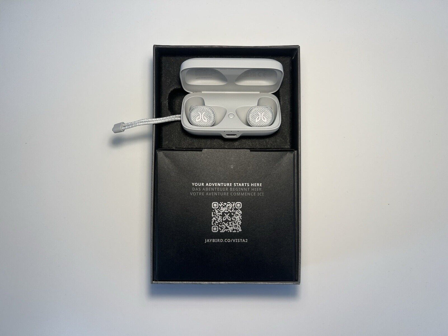 Jaybird Vista 2 True Wireless In-Ear Ohrhörer Set - Nimbus Grey (985-000935)