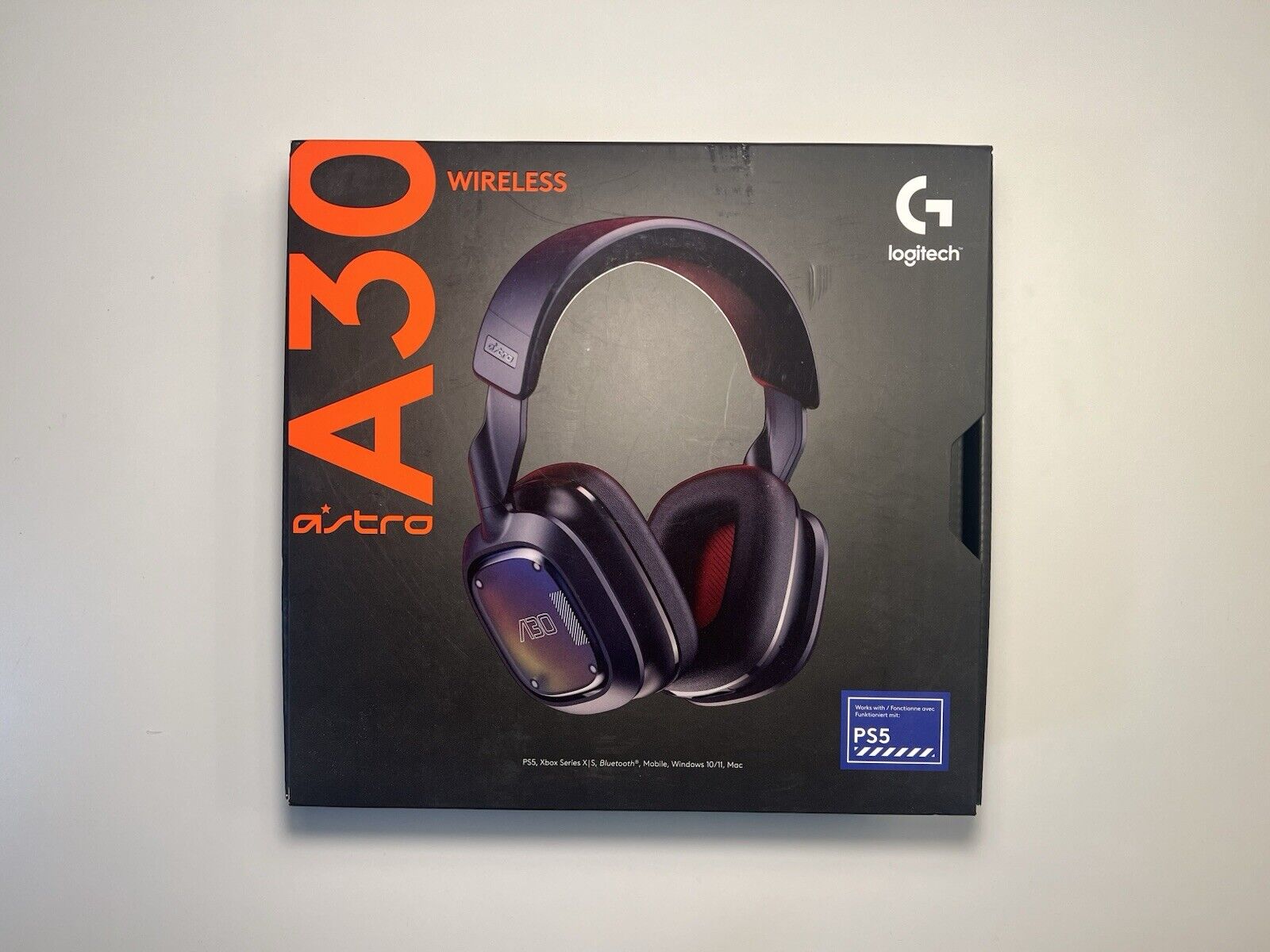 ASTRO A30 Wireless Ohrumschließender Gaming-Kopfhörer für PC / PS5 - Navy