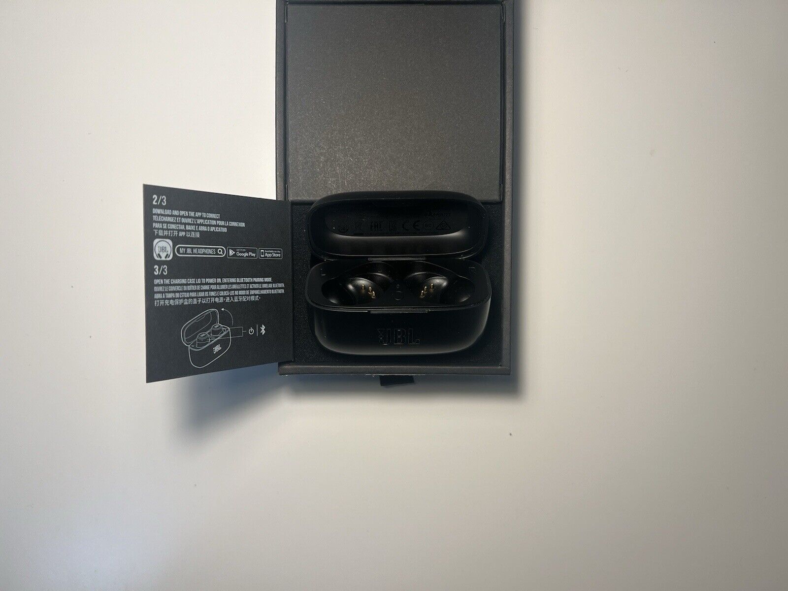 JBL Live 300TWS - NUR LADECASE - Bluetooth-Kopfhörer - Schwarz