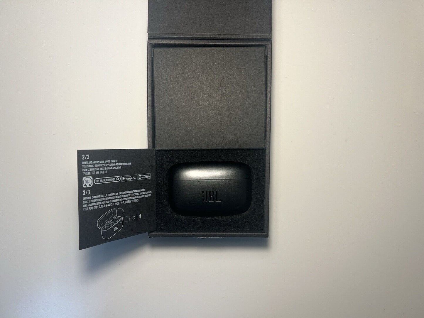 JBL Live 300TWS - NUR LADECASE - Bluetooth-Kopfhörer - Schwarz